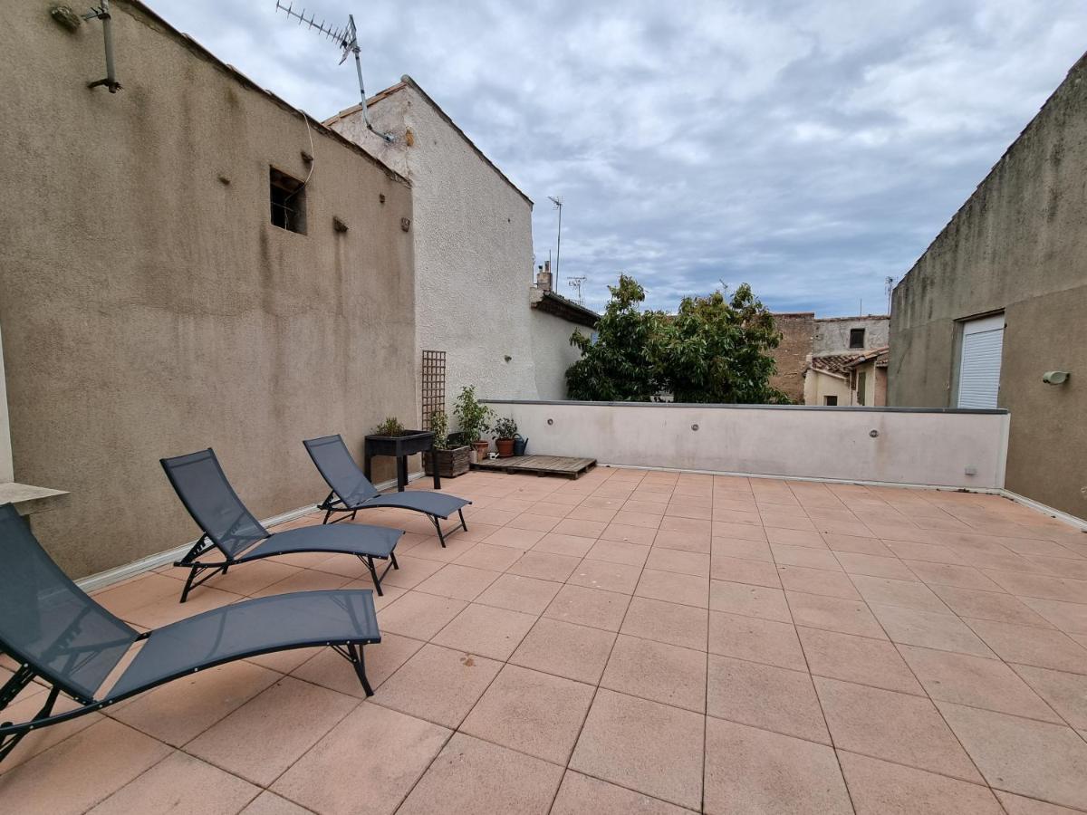 נרבון T4- Terrasse 50M², Garage, Centre-Ville מראה חיצוני תמונה
