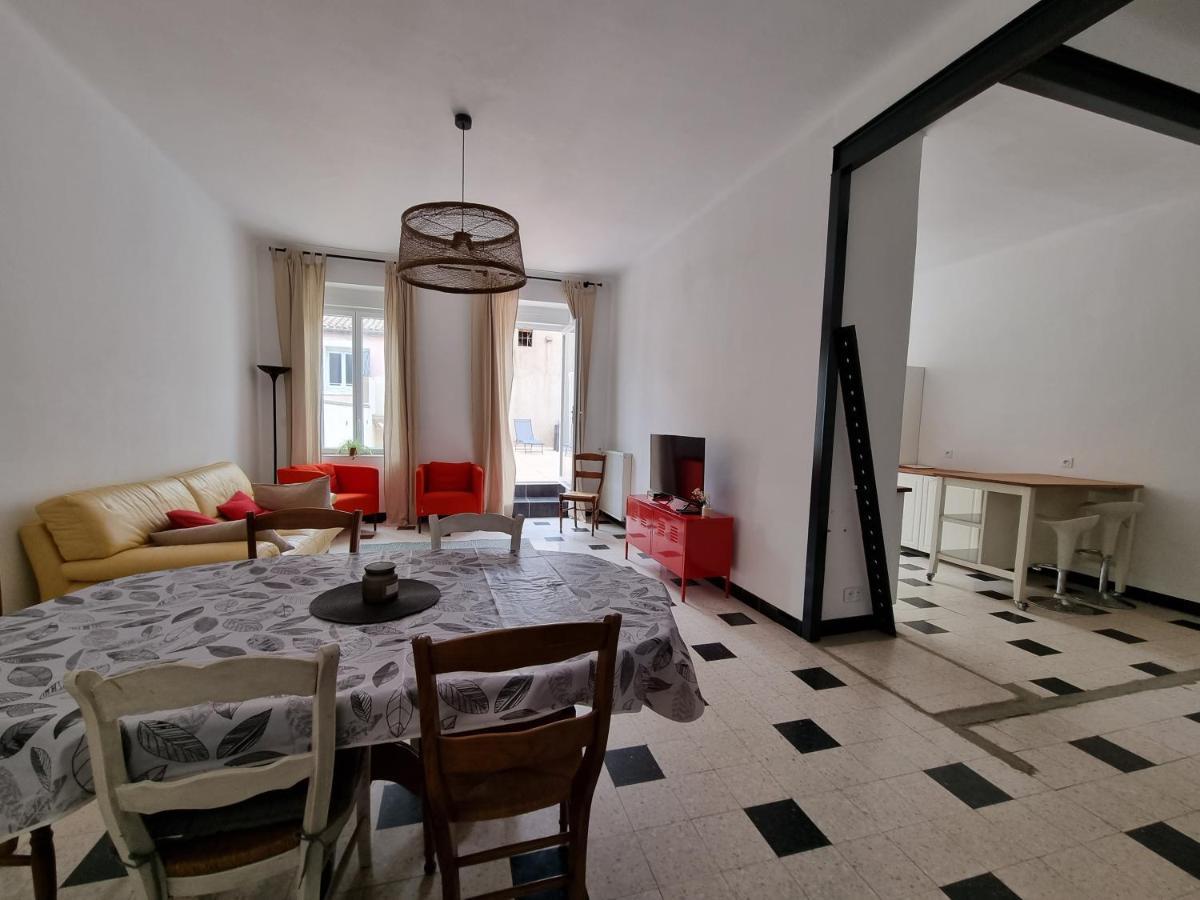 נרבון T4- Terrasse 50M², Garage, Centre-Ville מראה חיצוני תמונה